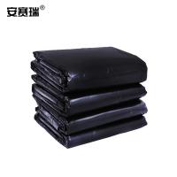 安赛瑞 平口垃圾袋 12303 130×140cm 25个装 (单位:包) 黑色