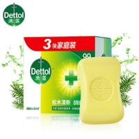 滴露（Dettol） 松木清新 健康抑菌香皂 115g*3块 (单位:组) 新老包装随机发货