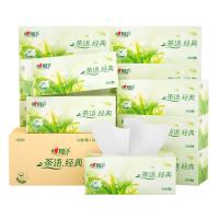 心相印（Mind Act Upon Mind） 抽纸 2层 茶香型 200抽*12盒 (单位:箱) 白色
