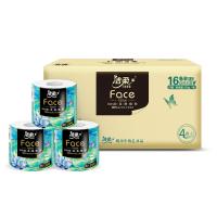 洁柔（C&S） 有芯卷纸 BJ203-16E 4层200克/卷*16卷 (单位:箱)