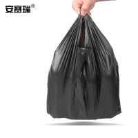 安赛瑞 手提垃圾袋 27010 100只装 45×50cm (单位:包) 黑色