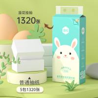 漫花 大黄兔挂式抽纸 GCDHT1320-1 175mm*175mm*330抽 (单位:提)