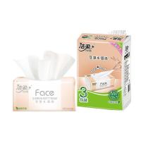 洁柔（C&S） PR078-03E 粉Face 可湿水 3层120抽*3包 （单位：提）