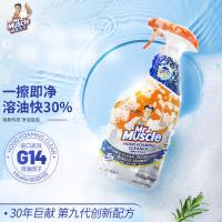 威猛先生（Mr Muscle） 油污清洁剂油烟机净油泡泡 小青柠香 650g (单位:瓶)