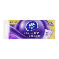 维达（Vinda） 棉韧 压花 有芯卷纸 4层 130g*20卷 (单位:提)