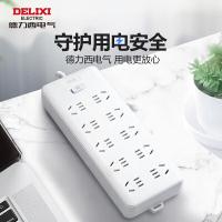 德力西电气（DELIXI ELECTRIC） 防过载插排 J-L系列 10位5孔 1.8米 (单位:个) 白色