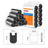 尚岛宜家（sodolike） 背心手提式 垃圾袋 300只 50*65cm 10包/袋 (单位:袋) 黑色