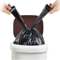 尚岛宜家（sodolike） 背心手提式 垃圾袋 300只 50*65cm 10包/袋 (单位:袋) 黑色