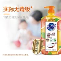 超能 离子去油洗洁精 西柚祛腥 1kg（单位：瓶）