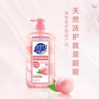 超能 白桃苏打洗洁精 1kg 快速去油洁净无忧 白桃清新祛味（单位：瓶）