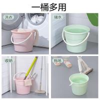 茶花（CHAHUA） 0207 通用桶塑料水桶手提桶 Ø31*25.5cm（单位：个）颜色随机