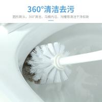 茶花（CHAHUA） 马桶刷套装 球型刷头 自带底座 4303 13.6*13.6*40 cm 24个/箱 (单位:个) 颜色随机