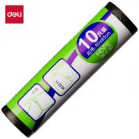 得力（deli） 9575 垃圾袋 60*80cm 10只/卷(单位：卷) 黑色