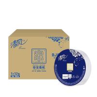 清风（APP） BJ00AB 舒柔纯品大卷纸 180米/卷,12卷/箱  (单位：箱 )