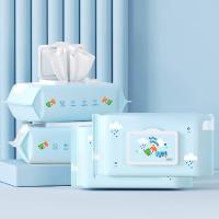 费雪（Fisher-Price） 婴儿湿巾 FP-ZJD702 120mm*170mm  80抽*4包 (单位:提)