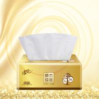 清风 原木纯品金装系列抽纸 BR44SJ1 190mm*132mm*3层*120抽*16包 (单位:提)