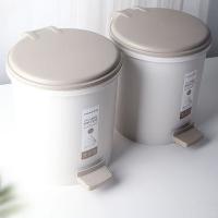 茶花（CHAHUA） 1502 免弯腰脚踏垃圾桶 6L (单位: 个)
