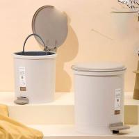 茶花（CHAHUA） 1502 免弯腰脚踏垃圾桶 6L (单位: 个)