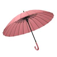 美度（MAYDU） 雨伞 经典长柄系列 M7007 58.5cm*24K 40把/箱 (单位:把) 西柚粉