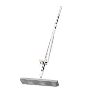 斯弥儿 免手洗胶棉拖把 SMR-02TB 132*33cm (单位:个) 白色