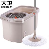 大卫 D6旋转拖把套装 双驱动 DX-X2066 1杆2头1桶 (单位:套)