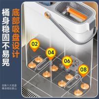 佳帮手 彩虹缝隙刮刮乐2代 平板拖把套装 7JGY2P 拖把(40*12*135cm)+拖把桶(36.5*13*46.5cm)+拖把布*2个 (单位:套)