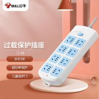 公牛（BULL） GN-604 插排 总控8位 3米（单位：个）蓝白