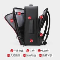 十字勋章 精英商务系列背包 CAB17815173A-1 33*16*47cm (单位:个) 新老包装随机发货 黑色