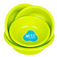 茶花（CHAHUA） 0507 塑料脸盆 330*105mm（单位：个）颜色随机