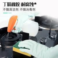 妙洁（MIAOJIE） MGECM 丁腈手套 均码 38cm（单位：双）