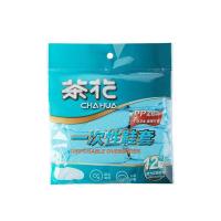 茶花（CHAHUA） 4204 无纺布一次性鞋套 40*16cm 12双/包 (单位: 包)