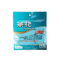 茶花（CHAHUA） 4204 无纺布一次性鞋套 40*16cm 12双/包 (单位: 包)