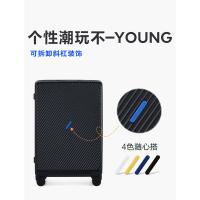 爱华仕（OIWAS） 拉杆箱黑色 纯PC斜杠 OCX6708-24 24寸 36台/箱 (单位:台)