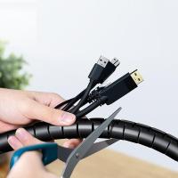 绿联（UGREEN） 30819 引线款 包线管 3米 直径25mm 黑色 (单位:个)