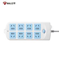 公牛（BULL） GN-604 插排 总控8位 5米（单位：个）蓝白