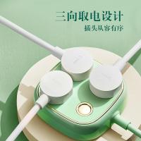 公牛（BULL） GN-R6030（新） 复古系列延长线插座 1.5米 青瓷绿 (单位:个)