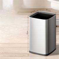 EKO EK9084 拉古纳开口环境桶垃圾桶 10L (单位: 个)砂钢