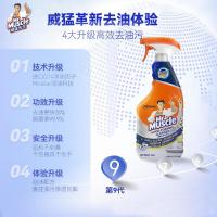 威猛先生（Mr Muscle） 小青柠香 油污清洁剂油烟机净油泡泡 650g (单位:瓶)