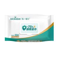 乐一享三 一次性酒精湿巾60抽*5包装（单位：组）