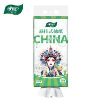 心相印（Mind Act Upon Mind） DTD320 绿野馨风悬挂抽取式面巾纸 4层 320抽/包（单位:包）