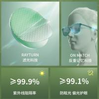 蕉下 太阳镜 FO32724 145mm*140mm (单位:个) 云墨灰