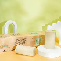 优帛 飘蕾 竹纤维 卷纸 130*80mm*5层 14卷/提 (单位:提) 原色