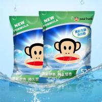 大嘴猴（Paul Frank） 洗衣粉 520g 亮彩无磷 520g (单位:袋) 蓝色