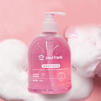 大嘴猴（Paul Frank） 洗手液 500ml 洁净倍护 温和配方 不刺激 500ml (单位:瓶) 粉色