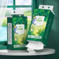蓝漂（Lam pure） 悬挂式压花抽纸 绿野森林 140*170mm*270抽*2提 (单位:组)