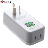 公牛（BULL）GN-9312一转三竖向无线转换器插座 竖向3插位 适用于卧室、厨房 （单位：个）