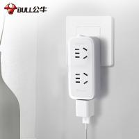公牛（BULL）GN-93120总控竖向3位一转三竖无线转换插 适用于卧室、厨房 （单位：个）