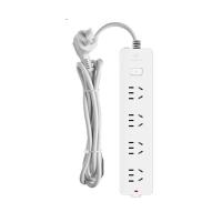 公牛（BULL） GN-410 插排 3m 4位 总控 2017新国标 (单位：个) 白色