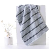 金号（KING SHORE）双条毛巾彩盒装 HY1698-2 60*30cm*2（单位:盒）棕色+灰色