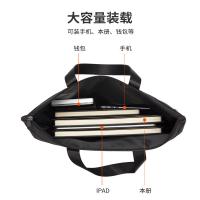得力（deli） 5840 手提式双层牛津布收纳袋 A4 黑色 10个/包   (单位:个)